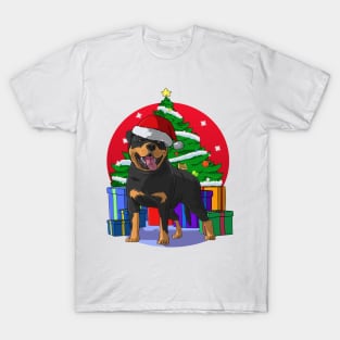 Rottweiler Christmas T-Shirt